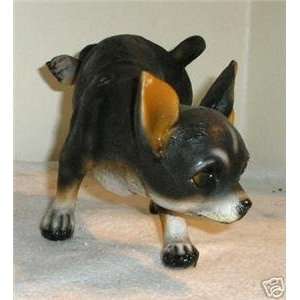  Peeing Black Chihuahua Dog Lawn Garden Statue: Everything 