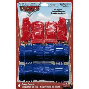 Disney CARS 2 Birthday Party Favors CAR LAUNCHERS  