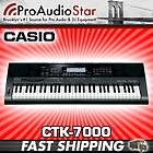 Casio CTK 7000 61 Key Portable Piano Workstation CTK7000 PROAUDIOSTAR