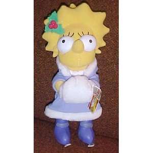  Lisa Simpsons plush ice skating doll: Toys & Games