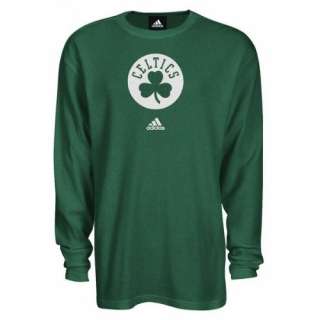 Boston Celtics Adidas Clover Logo L/S T Shirt Youth S 727173044289 