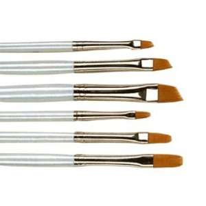  Richeson Brush Set of 6 Angle Tole Brushes Arts, Crafts & Sewing