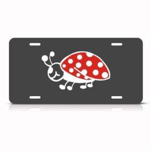  Smiley Ladybug Lady Bug Novelty Animal Metal License Plate 