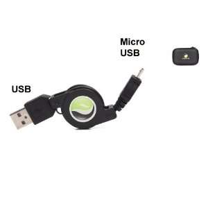 Retractable micro USB Data Sync Cable Charging Power Cord Link Wire 