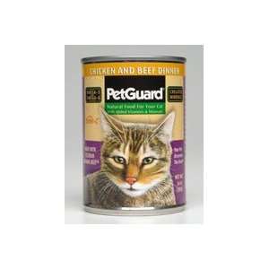    Petguard Chicken And Beef Dinner Canned Cat Food