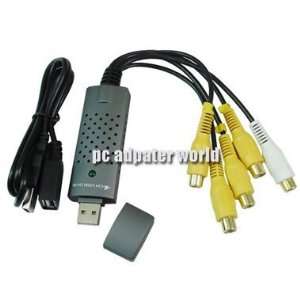   100 new usb 2.0 video audio capture adapter card 4ch: Electronics