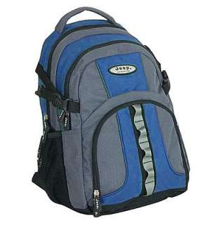 Super JEEP Rucksack Backpack Laptop Blue/grey PH802  