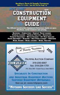 2011 Hot Line Construction Equipment Guide  