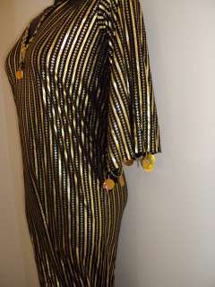 Belly Dance costume galabeya dress baladi / saidi Egypt black*gold 