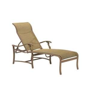   650732 Mocha Luxor Ravello Sling Chaise Lounge: Patio, Lawn & Garden