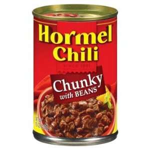 Hormel Chili Chunky with Beans 15 oz Grocery & Gourmet Food