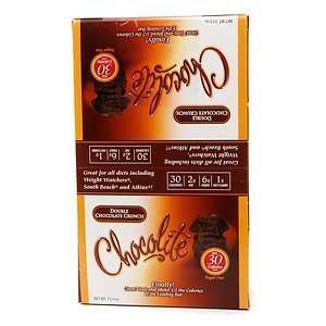 Chocolite Sugar Free Chocolate Packs, Double Chocolate Crunch, 16 ea 