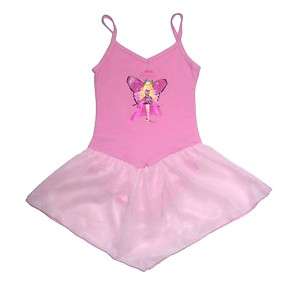 NWT Barbie Ballet Leotard Tutu Dance Dress Sz 4 7 years  