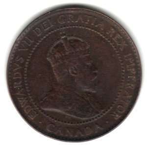  1902 Canada Large Cent Penny Coin KM#8 