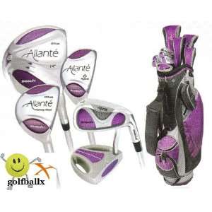  Ladies Pink (Lanender) Edition Full Golf Club Set with Matching Golf 