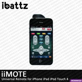 iBattz iiMote Universal Learning Infrared IR Remote Control iPhone 