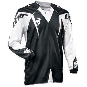  Thor Motocross Youth Core Jersey   2008   Small/Black 