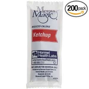 Hormel Condiments Menu Magic Reduced Cals Ketch Portion Pack 200 Case 
