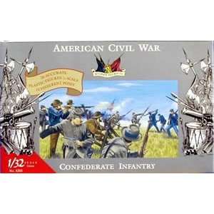  Civil War Confederate Infantry Set II (20) 1 32 Call to 