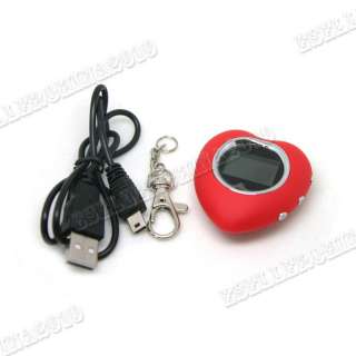 Digital Picture Frame Heart Shaped Key Chain New  