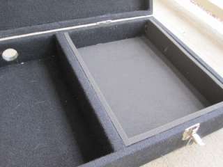   Professional DJ Dual Turntable Carpeted Locking Coffin Case  