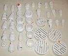 38 Lasco PVC Sch 40 fittings / Drain Caps Mixed Lot