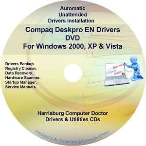 Compaq Deskpro EN Drivers Restore HP Disc Disk CD/DVD  