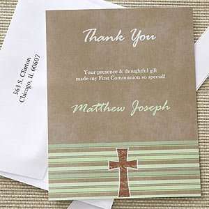  Holy Day Personalized Communion Thank You Cards Health 