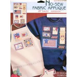  Daisy Kingdom No Sew Fabric Applique ~ Pieces of America 