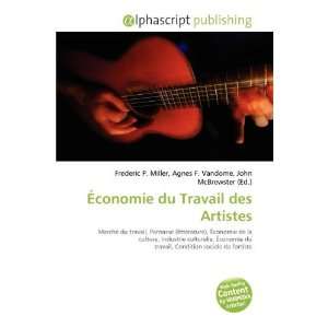  Économie du Travail des Artistes (French Edition 