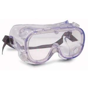   Vent Goggles With Green Frame And Clear Fogless Lens