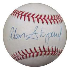 Alan Shepard Autographed Baseball