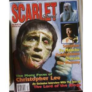    Scarlet Street Magazine #44 Christopher Lee Cover 