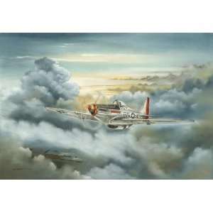  Chuck Yeager Original Painting 27 X 18