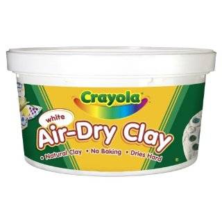 Crayola Air Dry Clay 2.5 Lb Bucket, White by Crayola