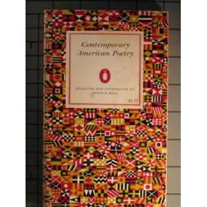   Contemporary American Poetry Donald, editor [Anthology] Hall Books