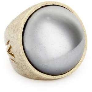  Low Luv by Erin Wasson Gold Hematite Color Round Ring 