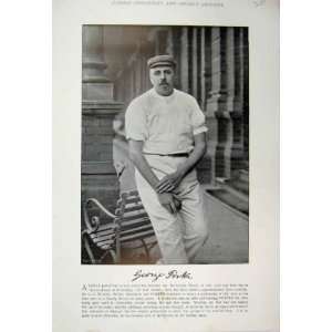  Sport Cricket 1895 George Porter Stewart Photograph: Home 
