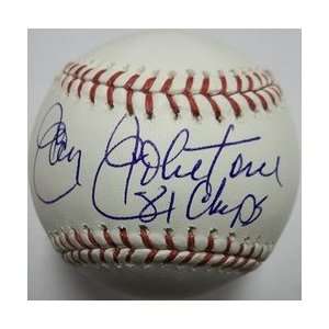  MLBPAA Jay Johnstone 81 Champs Autographed Baseball 