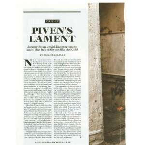  Clipping Actor Jeremy Piven 