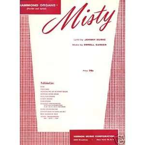  Sheet Music Misty Johnny Burke 99 