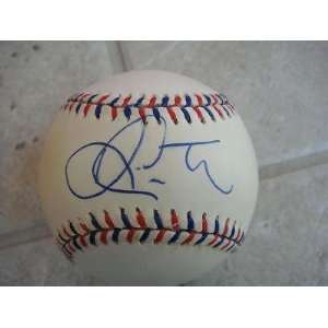 Ken Caminiti Autographed Ball   Deceased 97 As Official   Autographed 