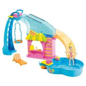  Polly Pocket Flip N Swim Pool Playset Toys & Games