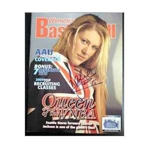  Lauren Jackson autographed Magazine (Seattle Storm) WNBA 