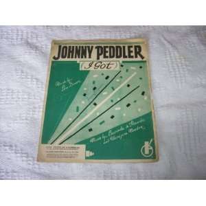 Johnny Pedler I Got (Sheet Music) Lew Brown / Laurindo de Almeida 