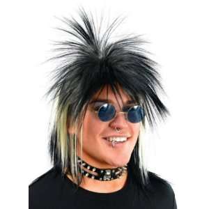  80s Limahl Spikey Mens Fancy Dress Wig Inc FREE Wig Cap 