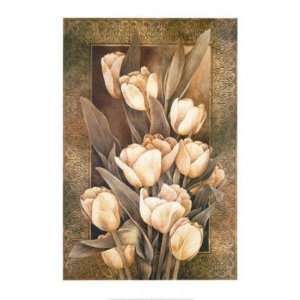 Linda Thompson   Golden Tulips Canvas