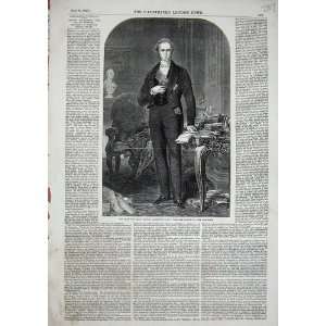  1850 Portrait Lord Palmerston John Partridge Print