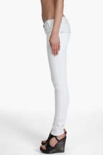 Current/elliott The Skinny White Stud Jeans for women  