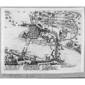   Hulst,Flandres,Spanish Netherlands,Maurice,Nassau,1596